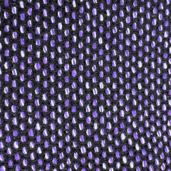 Per Se by Carlisle Wool Blend Zip Front Purple Black Tweed Skirt Size 16 - Picture 8 of 12